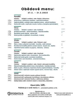 Poledni menu 135 uai